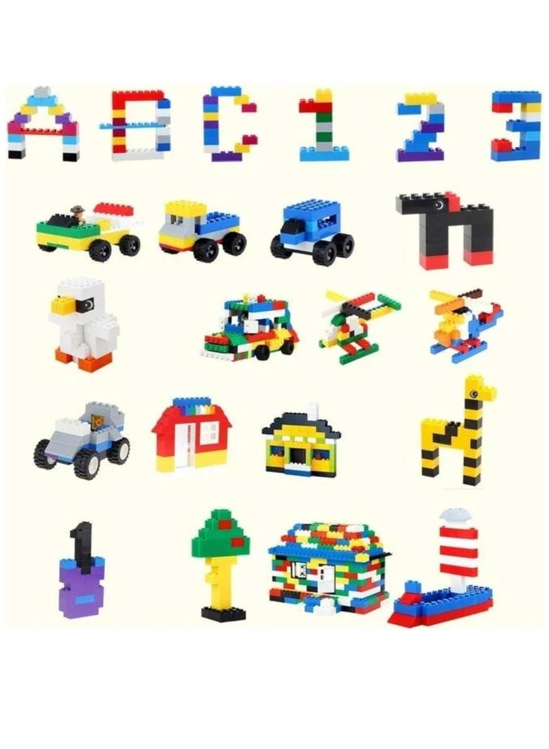 1000 PCS Colorful Building Blocks Set for Kids (6+ Years) – Creative Educational Toy Eid Gift - Image 2